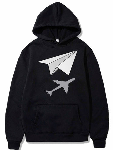 AERONAUTICAL ENGINEER PAPER AIRPLANE PULLOVER - PILOTSX